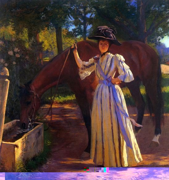 Edmund Charles Tarbell _ Girl and Horse.jpg Edmund Charles Tarbell _ Girl and Horse.jpg