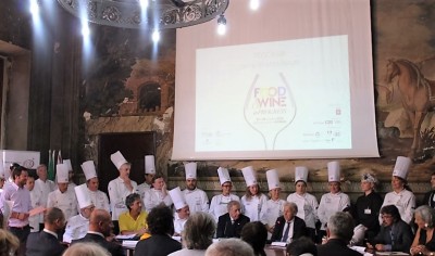 Un momento della conferenza stampa di presentazione di Food&Wine in Progress.jpg