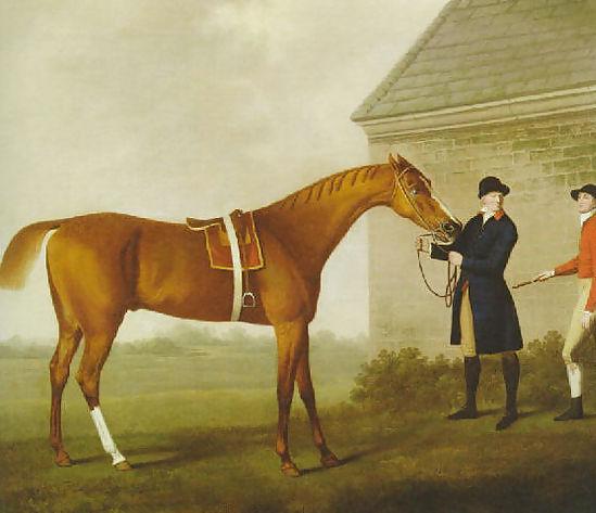 John Boultbee _ 'Eclipse' with groom and jockey at Newmarket.JPG