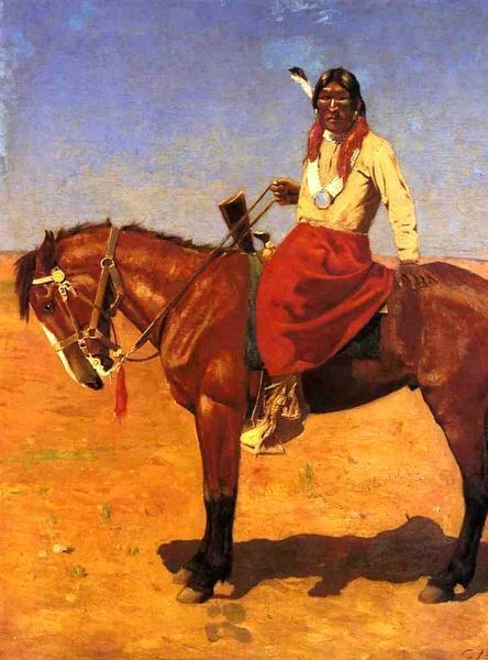 Gaspard Latoix _ Apache Indian on Horseback.jpg