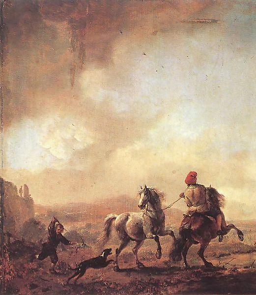 Philips Wouwerman _ Two Horses.jpg