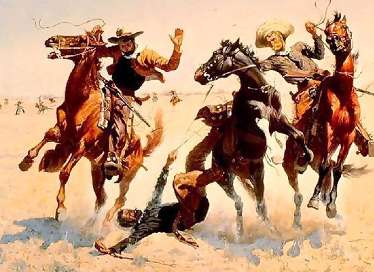 Frederic Remington _ Breaking Horses.jpg