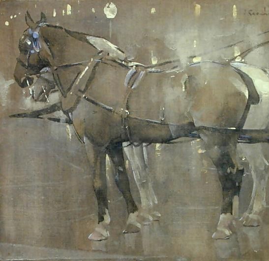 Joseph Crawhall _ Cab Horses.jpg