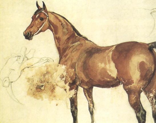 Juliusz Kossak _ Chestnut Horse.jpg