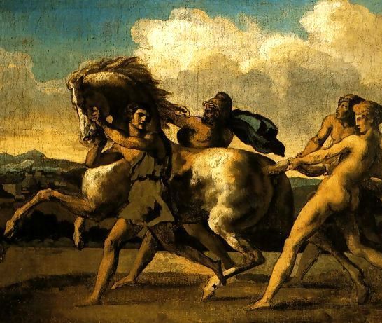 Theodore Gericault _ Capture of a brave horse.jpg