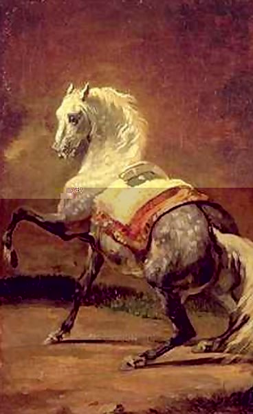 Theodore Gericault _ Dappled Grey Horse.jpg