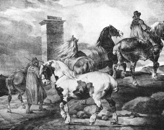 Theodore Gericault _ English Scenes - Horses.jpg