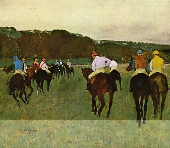 Edgar Degas _ Horseracing in Longchamps, 1873-1875.jpg