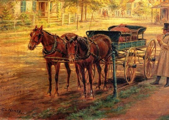 Edward Lamson Henry _ Horse and Buggy.jpg