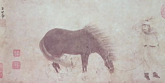 Meng-Fu Chao (Zhao Mengfu) _ Horse and Groom in Winter.jpg