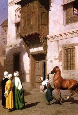 Jean-Léon Gérôme _ Horse Merchant in Cairo.jpg