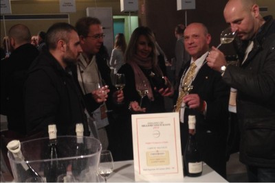 Superiore di Cartizze Carpenè Malvolti protagonista a I Migliori Vini d'Italia 2014 a Roma.JPG