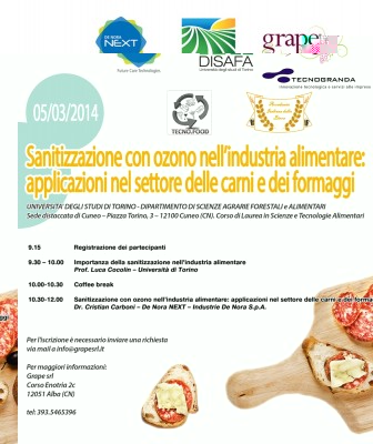 Cuneo - locandina seminario Sanitizzazione con l’ozono nell’industria alimentare applicazioni nel settore delle carni e formaggi.jpg